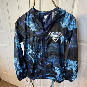 Her Universe Superman Wind Breaker Jacket